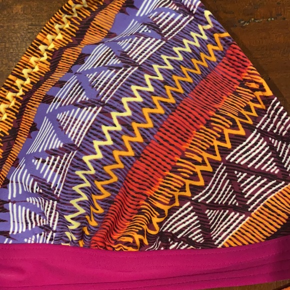 NWT Prana Lahari Halter Swim Top in Fuchsia Panama - Picture 6 of 8